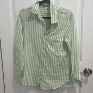 Lola River -Button Down Stripped Shirt